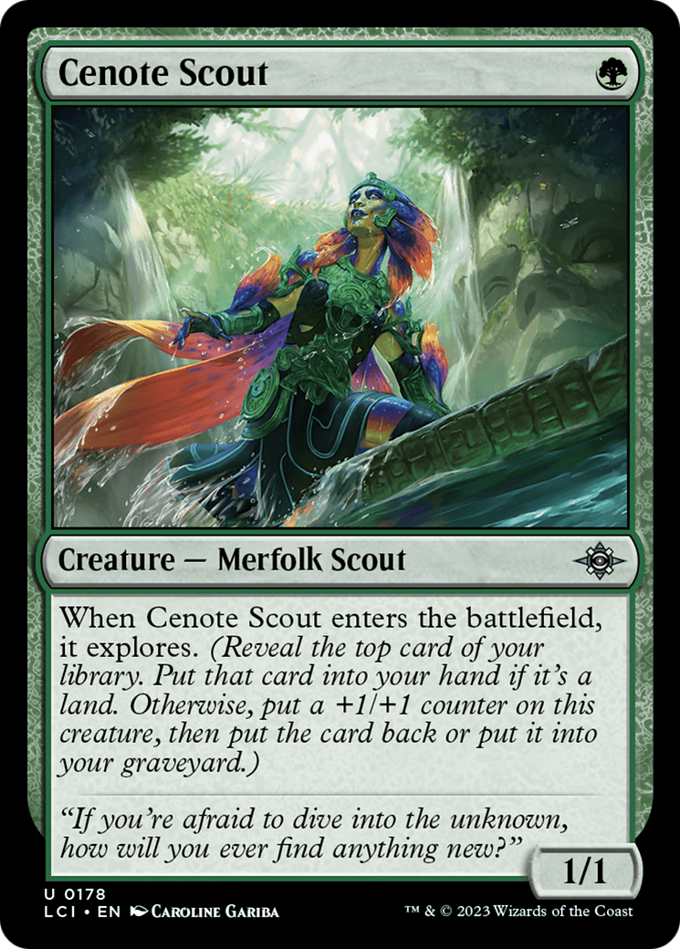 Cenote Scout [The Lost Caverns of Ixalan] | Dragon's Lair Comics and Fantasy Houston TX