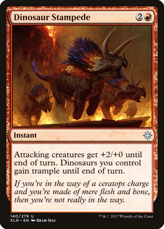 Dinosaur Stampede [Ixalan] | Dragon's Lair Comics and Fantasy Houston TX