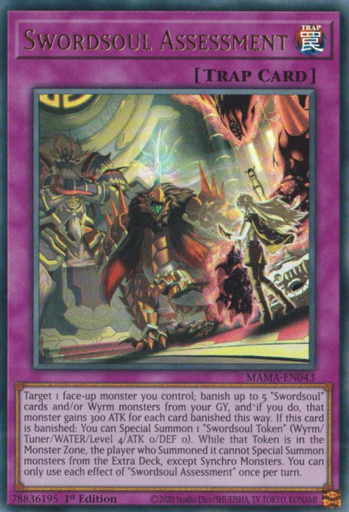 Swordsoul Assessment [MAMA-EN043] Ultra Rare | Dragon's Lair Comics and Fantasy Houston TX