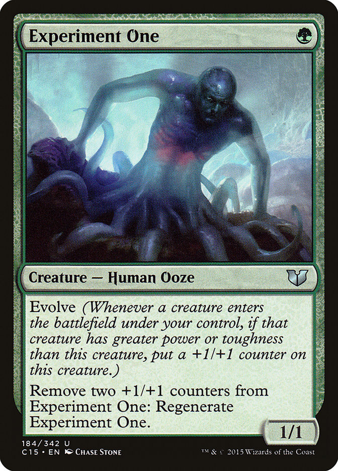 Experiment One [Commander 2015] | Dragon's Lair Comics and Fantasy Houston TX
