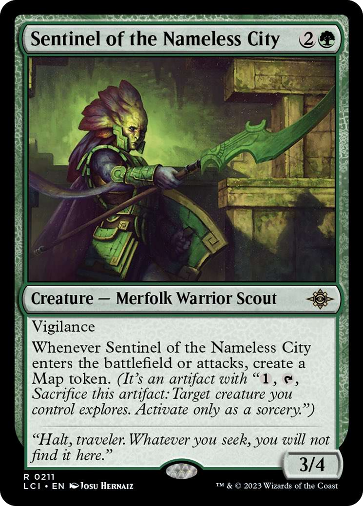 Sentinel of the Nameless City [The Lost Caverns of Ixalan] | Dragon's Lair Comics and Fantasy Houston TX