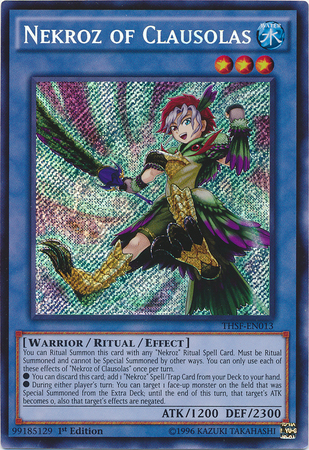 Nekroz of Clausolas [THSF-EN013] Secret Rare | Dragon's Lair Comics and Fantasy Houston TX