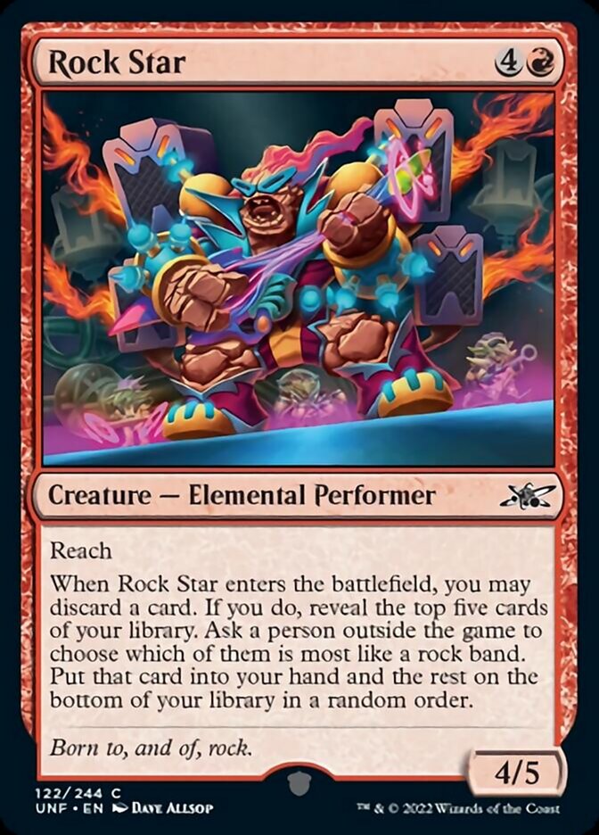 Rock Star [Unfinity] | Dragon's Lair Comics and Fantasy Houston TX