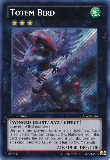 Totem Bird [LTGY-EN086] Secret Rare | Dragon's Lair Comics and Fantasy Houston TX