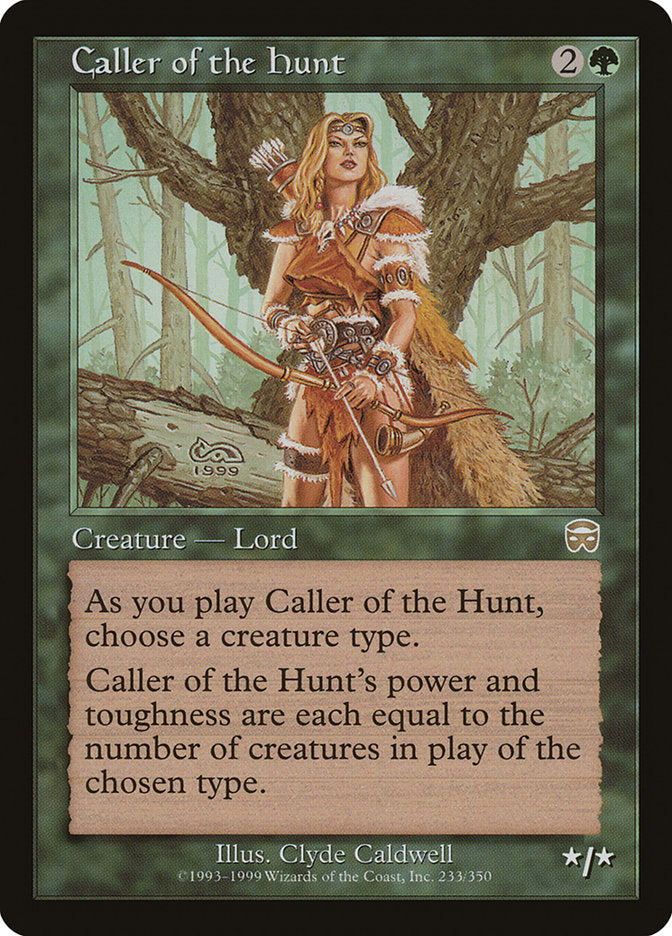 Caller of the Hunt [Mercadian Masques] | Dragon's Lair Comics and Fantasy Houston TX