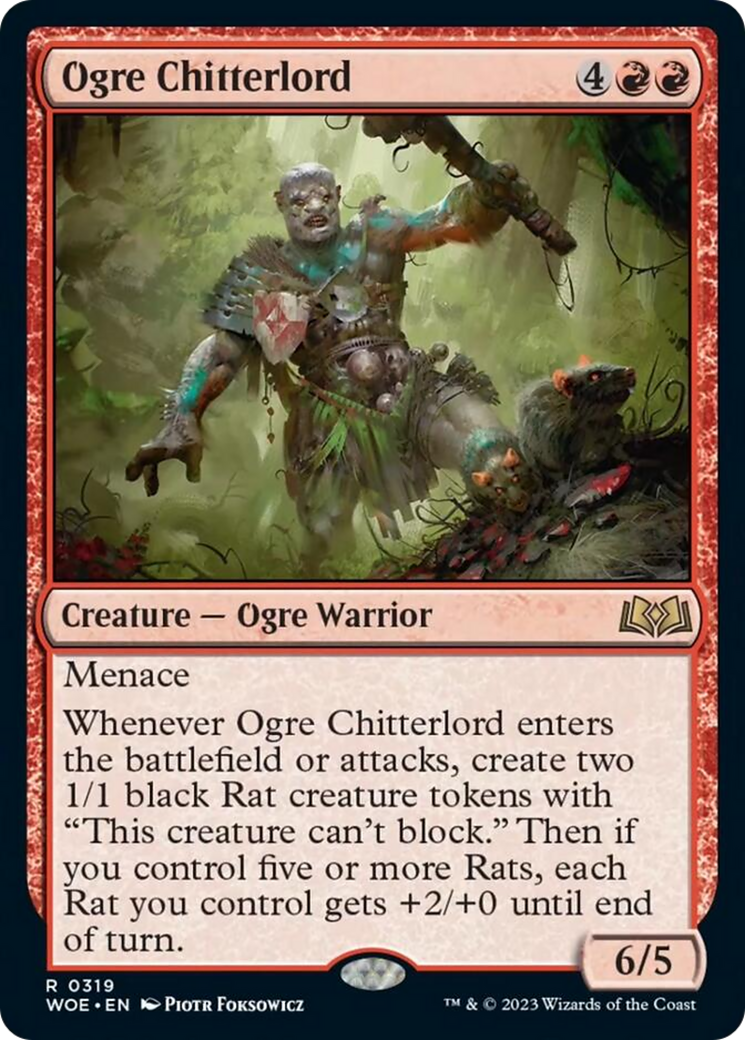 Ogre Chitterlord [Wilds of Eldraine] | Dragon's Lair Comics and Fantasy Houston TX