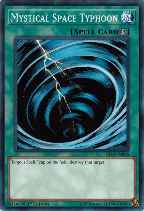 Mystical Space Typhoon [YS18-EN026] Common | Dragon's Lair Comics and Fantasy Houston TX