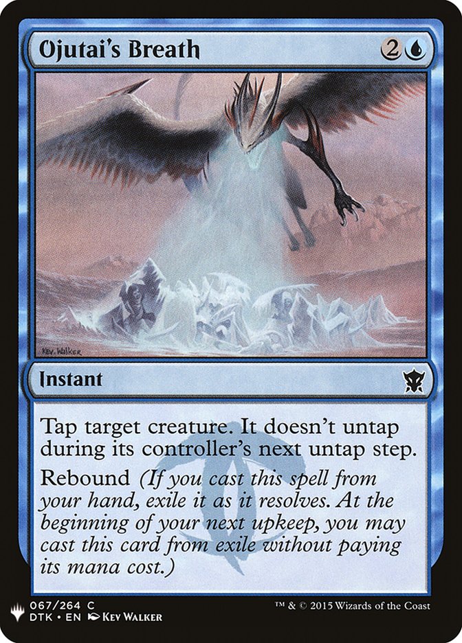 Ojutai's Breath [Mystery Booster] | Dragon's Lair Comics and Fantasy Houston TX