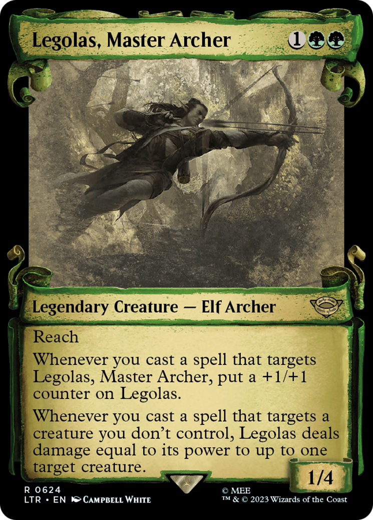 Legolas, Master Archer [The Lord of the Rings: Tales of Middle-Earth Showcase Scrolls] | Dragon's Lair Comics and Fantasy Houston TX