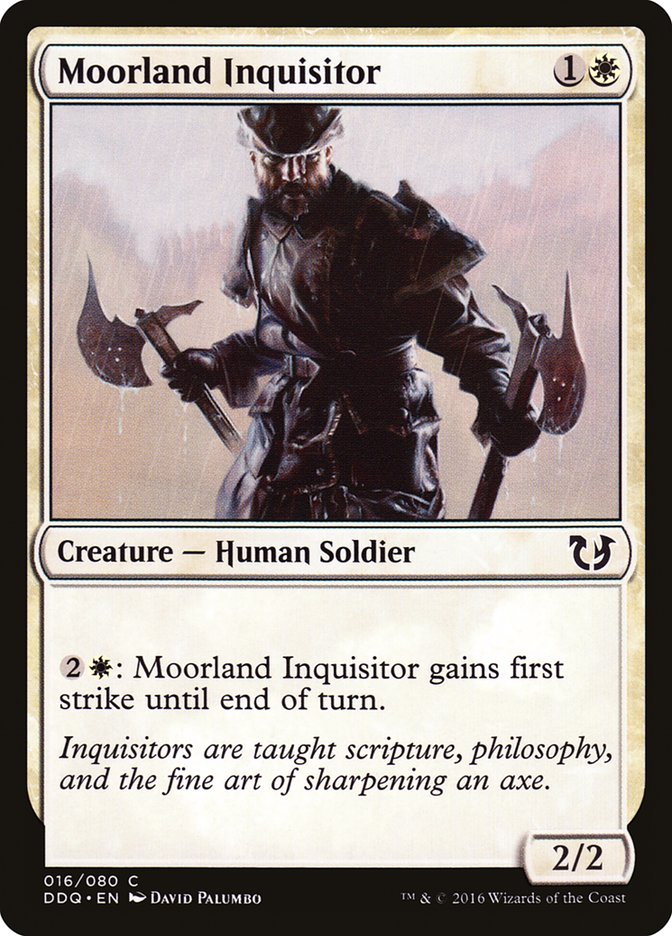 Moorland Inquisitor [Duel Decks: Blessed vs. Cursed] | Dragon's Lair Comics and Fantasy Houston TX