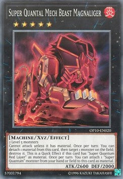 Super Quantal Mech Beast Magnaliger [OP10-EN020] Common | Dragon's Lair Comics and Fantasy Houston TX