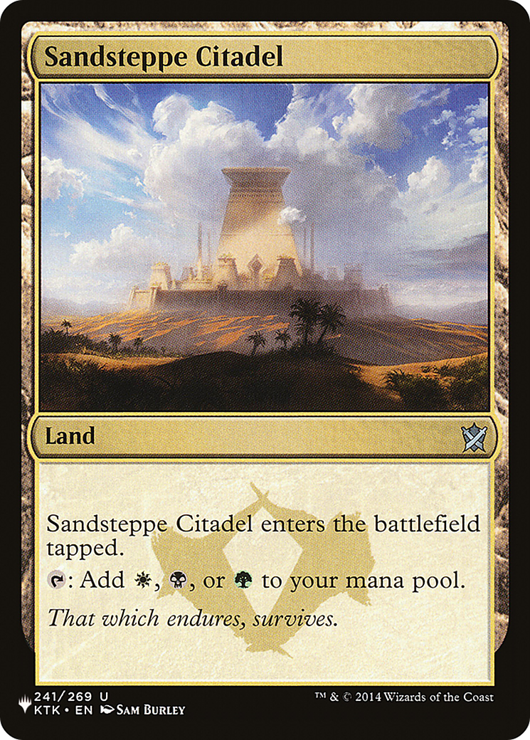 Sandsteppe Citadel [Secret Lair: From Cute to Brute] | Dragon's Lair Comics and Fantasy Houston TX