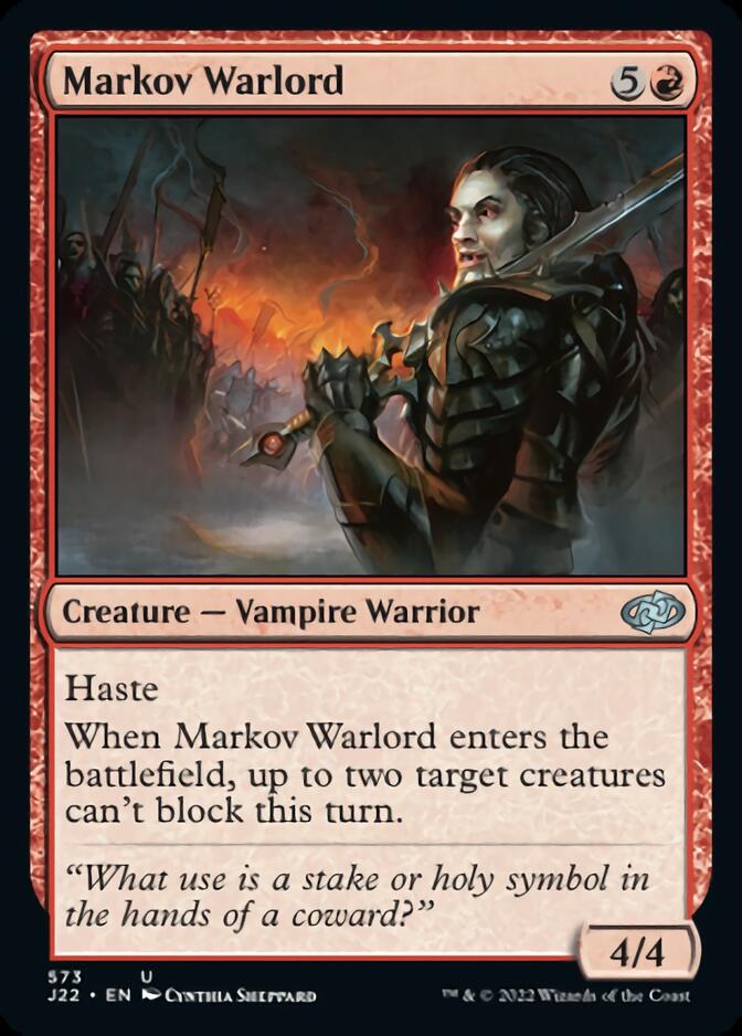 Markov Warlord [Jumpstart 2022] | Dragon's Lair Comics and Fantasy Houston TX