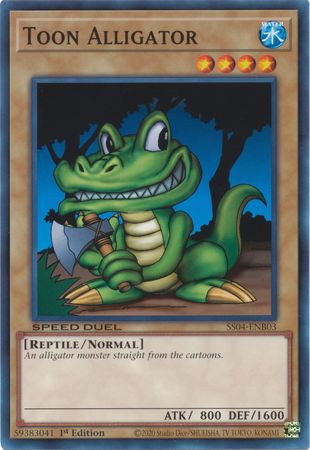 Toon Alligator [SS04-ENB03] Common | Dragon's Lair Comics and Fantasy Houston TX