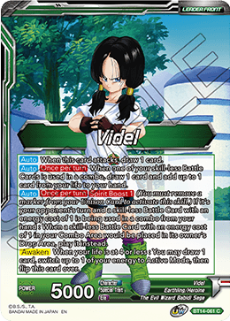 Videl // Videl, the Town's Heroine (BT14-061) [Cross Spirits] | Dragon's Lair Comics and Fantasy Houston TX