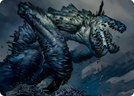 Necrogoyf Art Card [Modern Horizons 2 Art Series] | Dragon's Lair Comics and Fantasy Houston TX