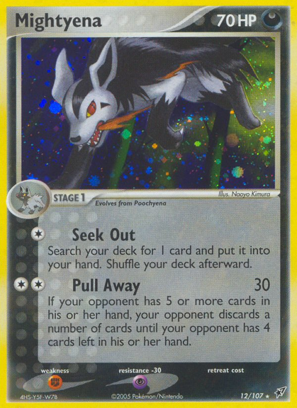 Mightyena (12/107) [EX: Deoxys] | Dragon's Lair Comics and Fantasy Houston TX
