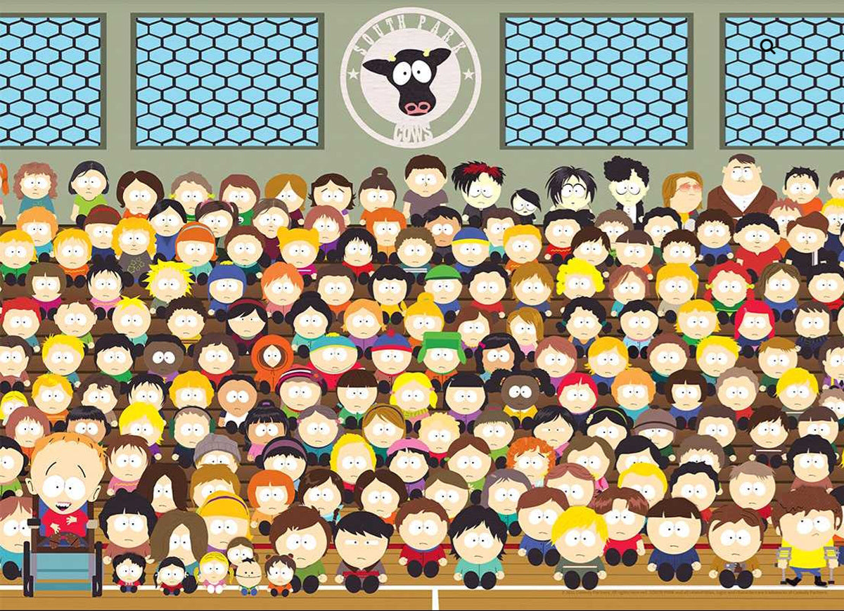 Jigsaw Puzzle: South Park Go Cows! | Dragon's Lair Comics and Fantasy Houston TX