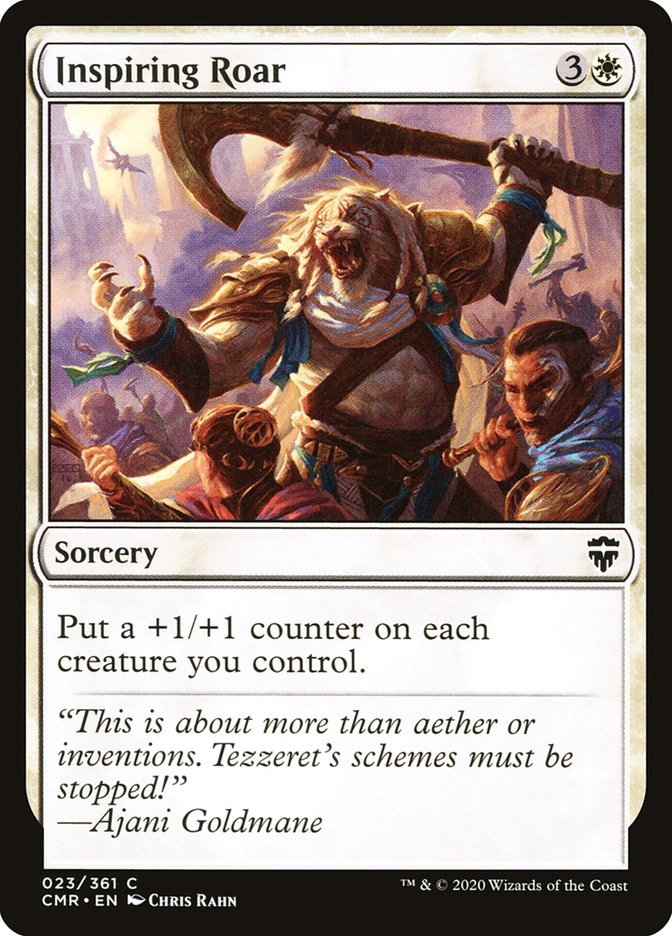 Inspiring Roar [Commander Legends] | Dragon's Lair Comics and Fantasy Houston TX