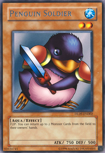 Penguin Soldier (Silver) [DL09-EN002] Rare | Dragon's Lair Comics and Fantasy Houston TX