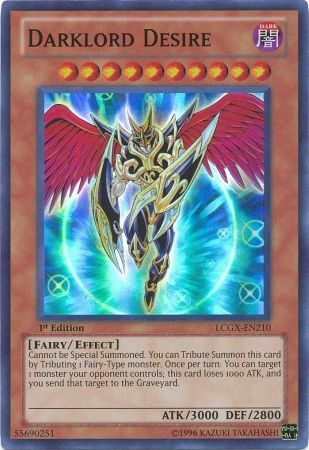 Darklord Desire [LCGX-EN210] Super Rare | Dragon's Lair Comics and Fantasy Houston TX