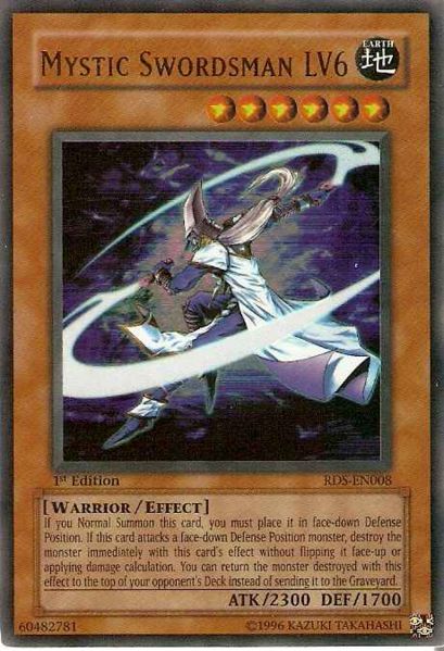 Mystic Swordsman LV6 [RDS-EN008] Ultra Rare | Dragon's Lair Comics and Fantasy Houston TX