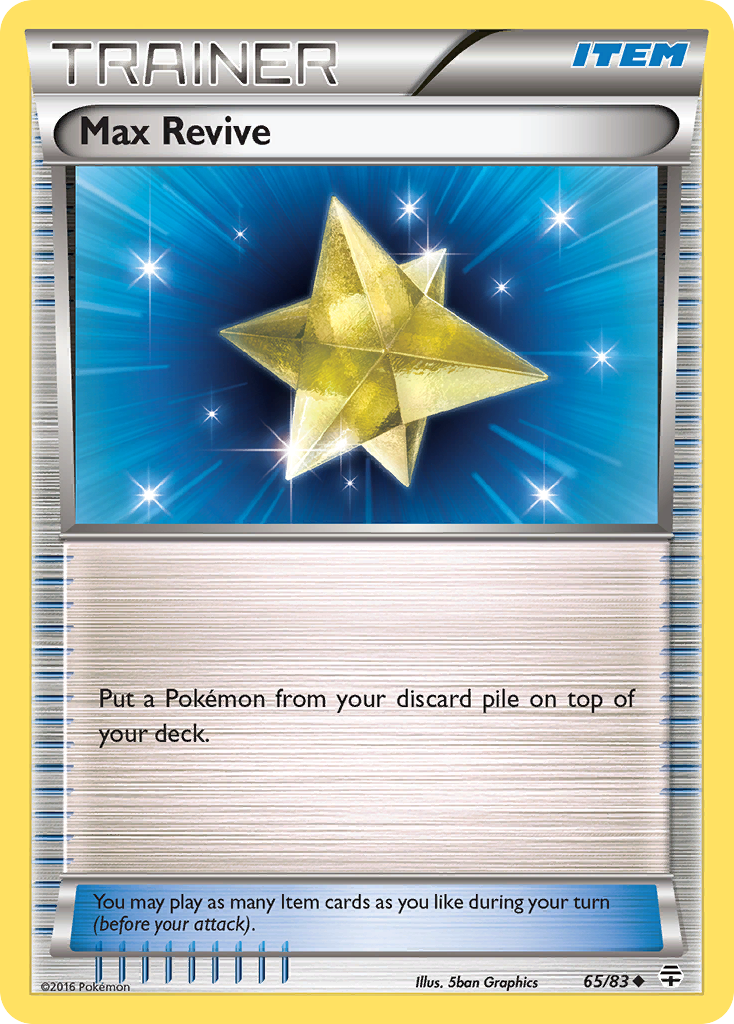Max Revive (65/83) [XY: Generations] | Dragon's Lair Comics and Fantasy Houston TX