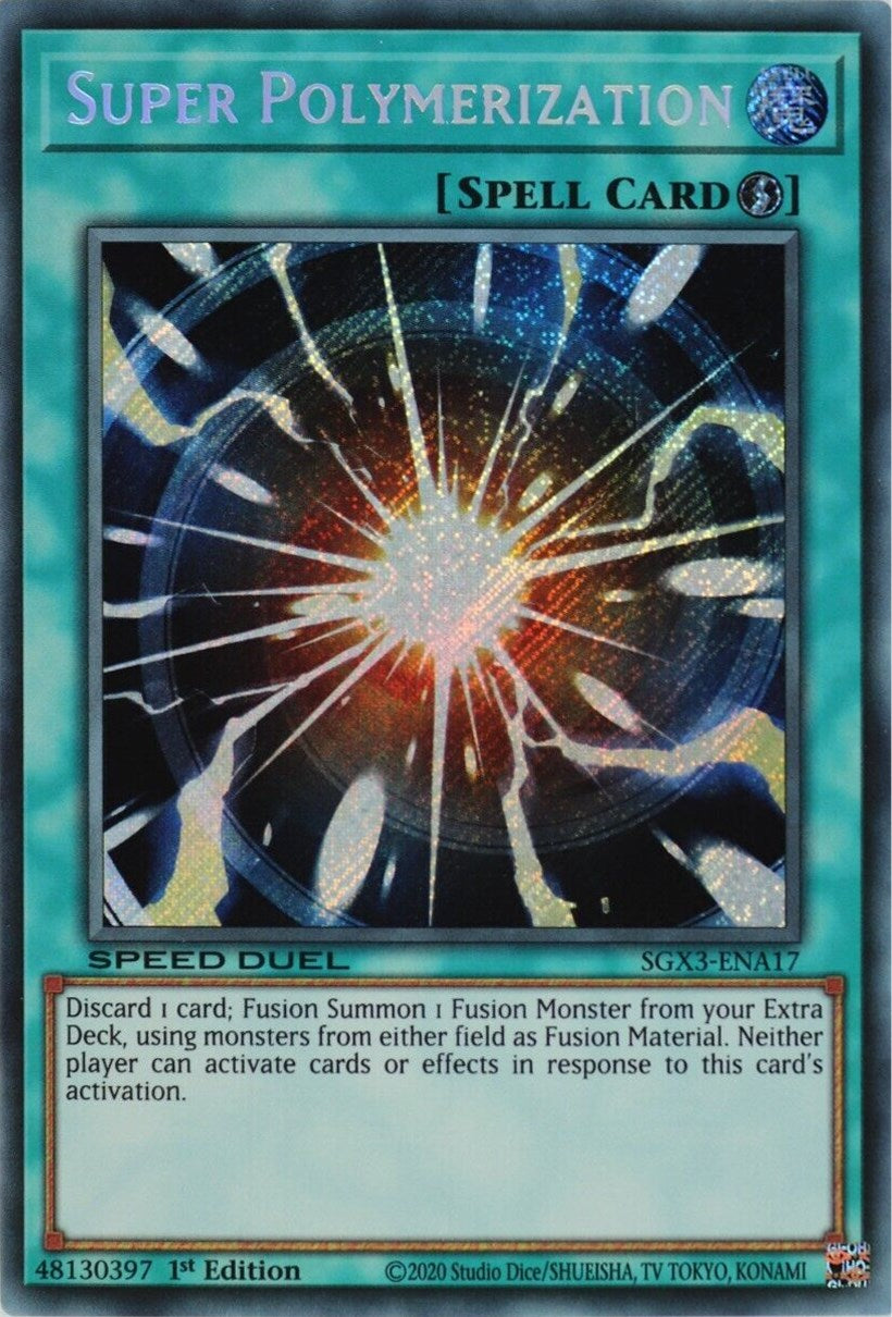 Super Polymerization [SGX3-ENA17] Secret Rare | Dragon's Lair Comics and Fantasy Houston TX