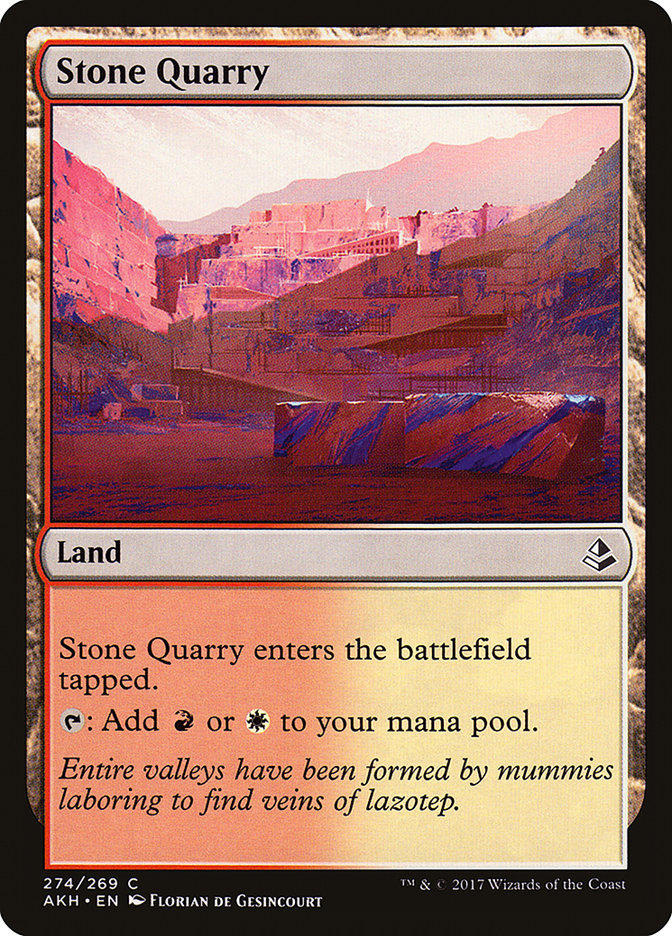 Stone Quarry [Amonkhet] | Dragon's Lair Comics and Fantasy Houston TX