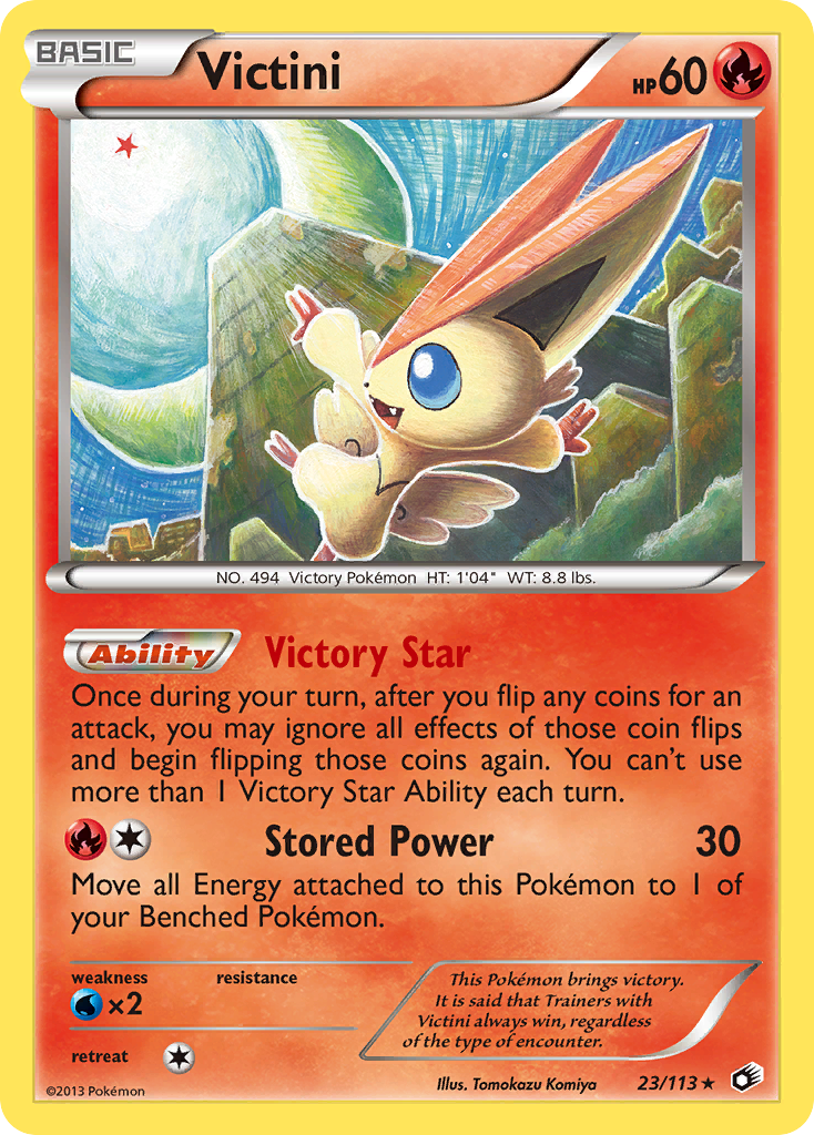 Victini (23/113) [Black & White: Legendary Treasures] | Dragon's Lair Comics and Fantasy Houston TX
