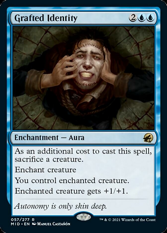 Grafted Identity [Innistrad: Midnight Hunt] | Dragon's Lair Comics and Fantasy Houston TX