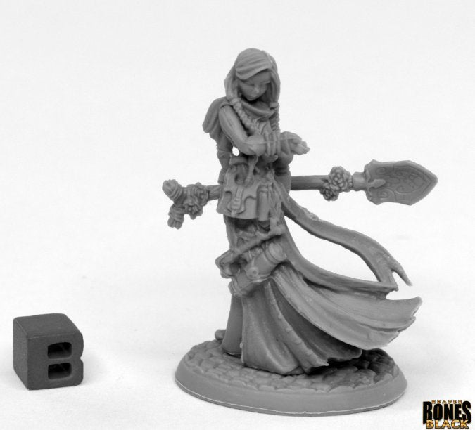 Reaper Bones: Half-Elf Warlock, D'Vandra | Dragon's Lair Comics and Fantasy Houston TX