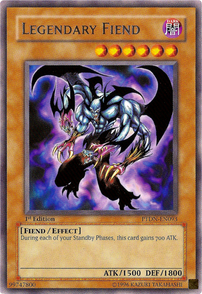 Legendary Fiend [PTDN-EN093] Rare | Dragon's Lair Comics and Fantasy Houston TX