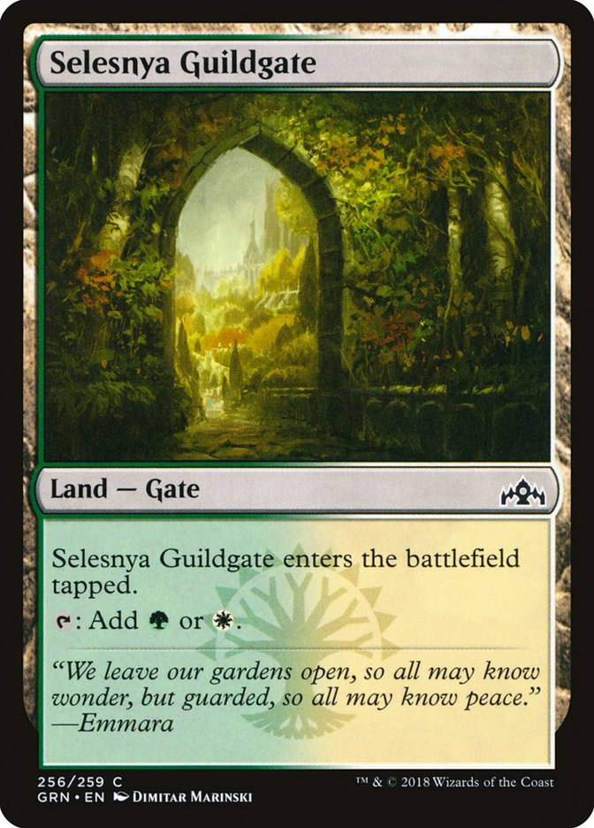 Selesnya Guildgate (256/259) [Guilds of Ravnica] | Dragon's Lair Comics and Fantasy Houston TX