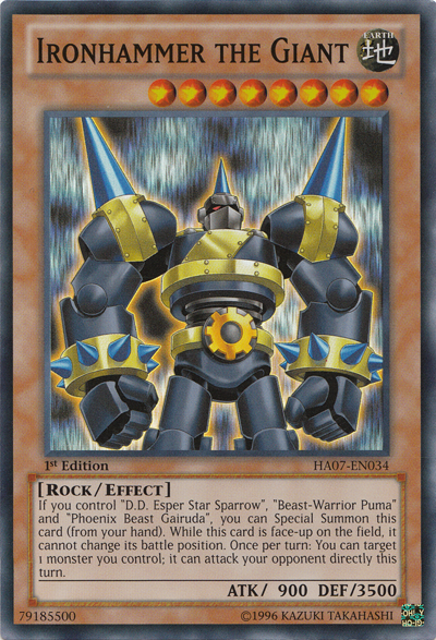 Ironhammer the Giant [HA07-EN034] Super Rare | Dragon's Lair Comics and Fantasy Houston TX