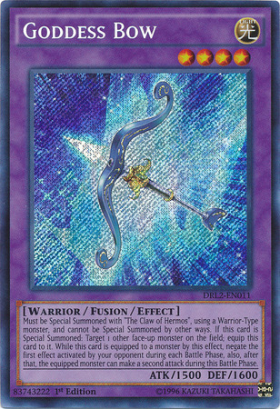 Goddess Bow [DRL2-EN011] Secret Rare | Dragon's Lair Comics and Fantasy Houston TX