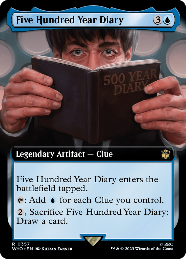Five Hundred Year Diary (Extended Art) [Doctor Who] | Dragon's Lair Comics and Fantasy Houston TX