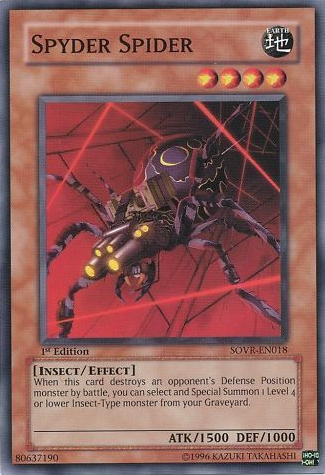 Spyder Spider [SOVR-EN018] Common | Dragon's Lair Comics and Fantasy Houston TX