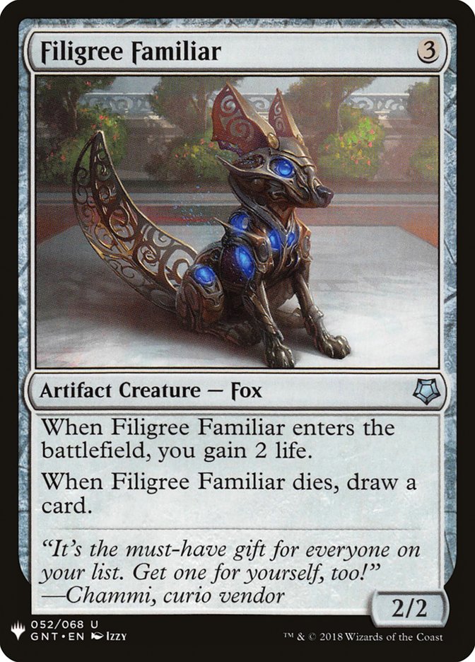 Filigree Familiar [Mystery Booster] | Dragon's Lair Comics and Fantasy Houston TX