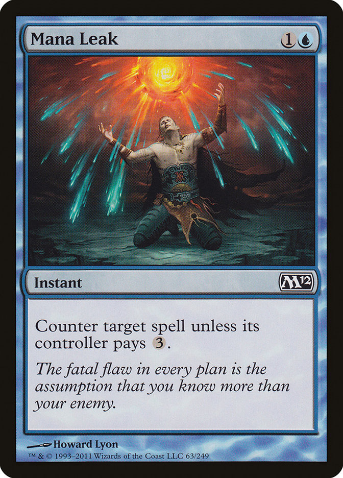 Mana Leak [Magic 2012] | Dragon's Lair Comics and Fantasy Houston TX