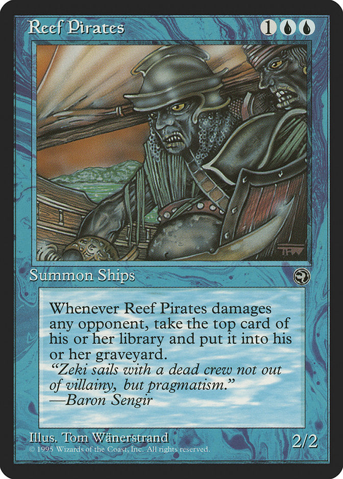 Reef Pirates (Baron Sengir Flavor Text) [Homelands] | Dragon's Lair Comics and Fantasy Houston TX