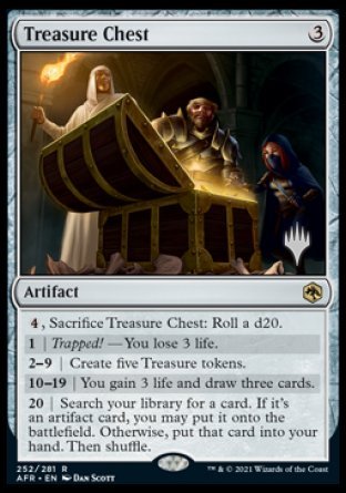 Treasure Chest (Promo Pack) [Dungeons & Dragons: Adventures in the Forgotten Realms Promos] | Dragon's Lair Comics and Fantasy Houston TX