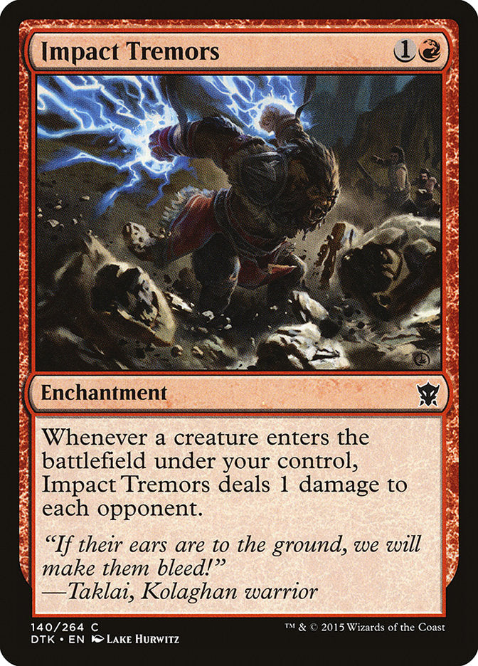 Impact Tremors [Dragons of Tarkir] | Dragon's Lair Comics and Fantasy Houston TX