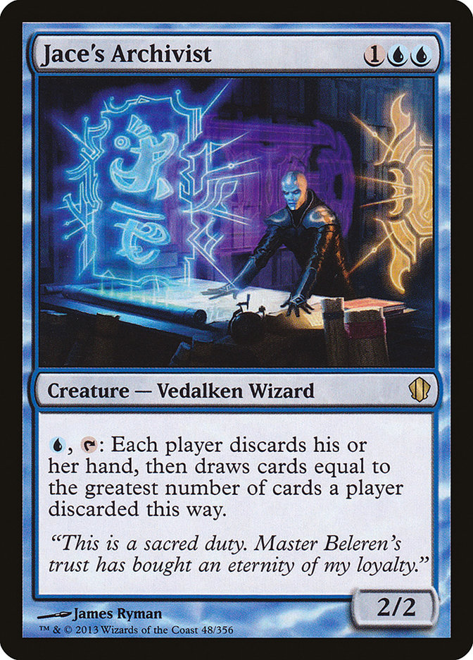 Jace's Archivist [Commander 2013] | Dragon's Lair Comics and Fantasy Houston TX