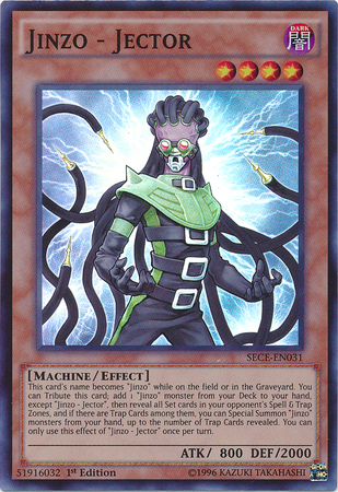 Jinzo - Jector [SECE-EN031] Super Rare | Dragon's Lair Comics and Fantasy Houston TX