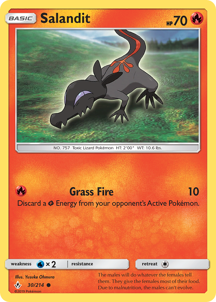 Salandit (30/214) [Sun & Moon: Unbroken Bonds] | Dragon's Lair Comics and Fantasy Houston TX