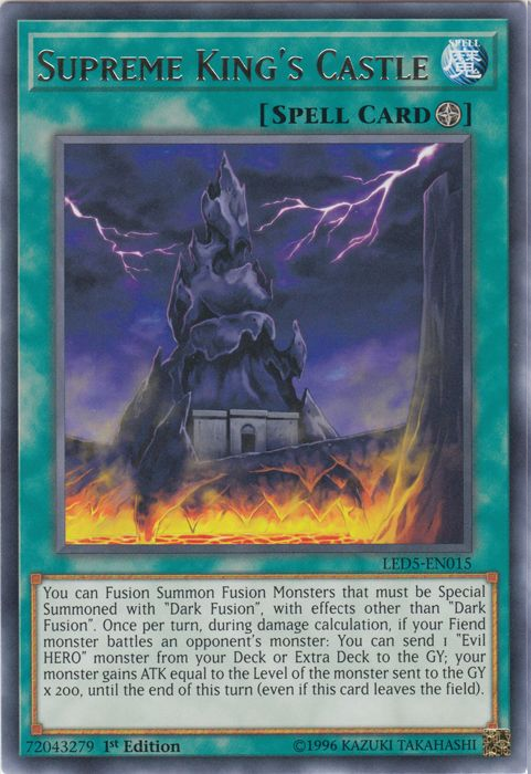 Supreme King's Castle [LED5-EN015] Rare | Dragon's Lair Comics and Fantasy Houston TX
