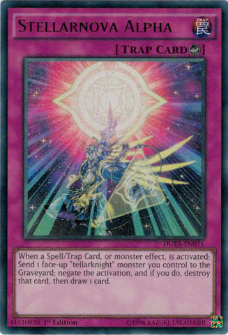 Stellarnova Alpha [DUEA-EN071] Ultra Rare | Dragon's Lair Comics and Fantasy Houston TX