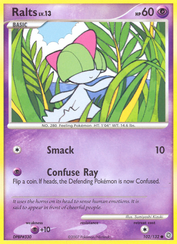 Ralts (102/132) [Diamond & Pearl: Secret Wonders] | Dragon's Lair Comics and Fantasy Houston TX