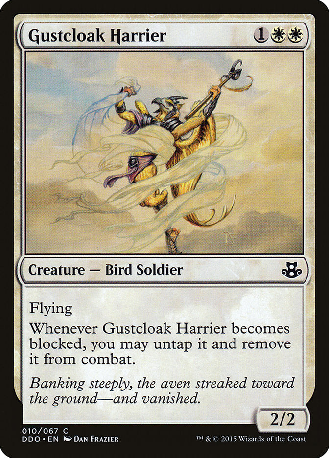 Gustcloak Harrier [Duel Decks: Elspeth vs. Kiora] | Dragon's Lair Comics and Fantasy Houston TX